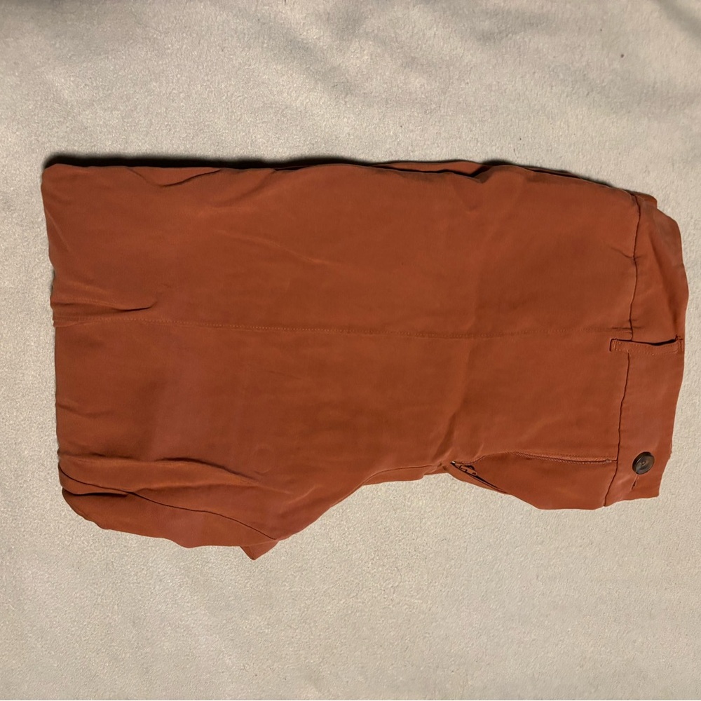 a new day Women's Capris in Rust Orange
